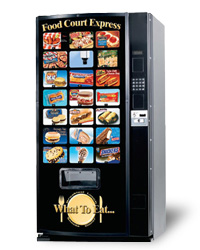 Frozen Food Vending Machine  American Vending & Coffee Service
